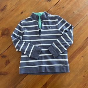 Vineyard vines 3/4 zip pullover kids size 6 EUC